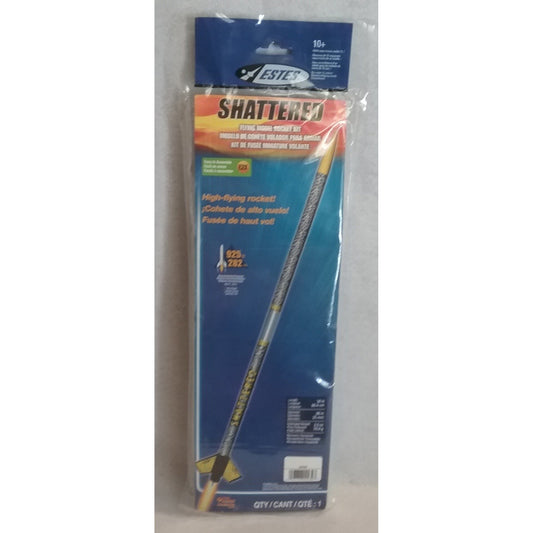 Estes Flying Model Rocket Kit Shattered