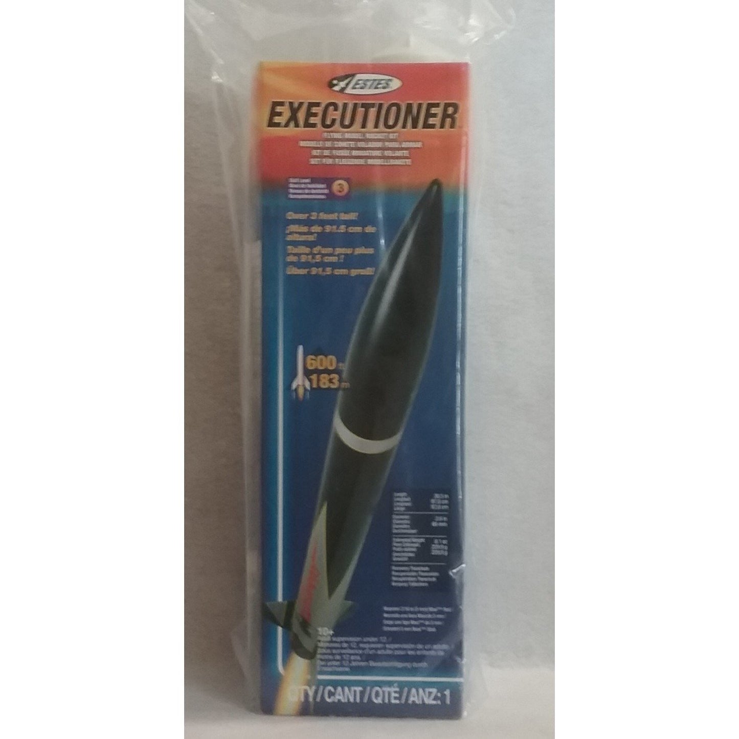 Estes Flying Model Rocket Kit Executioner