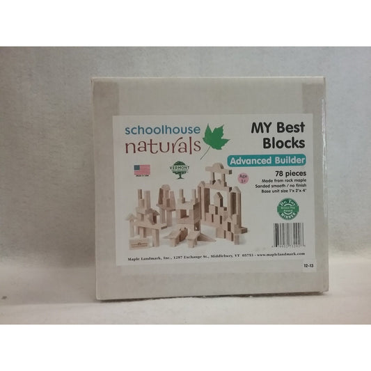 Vermont Schoolhouse Naturals My Best Blocks