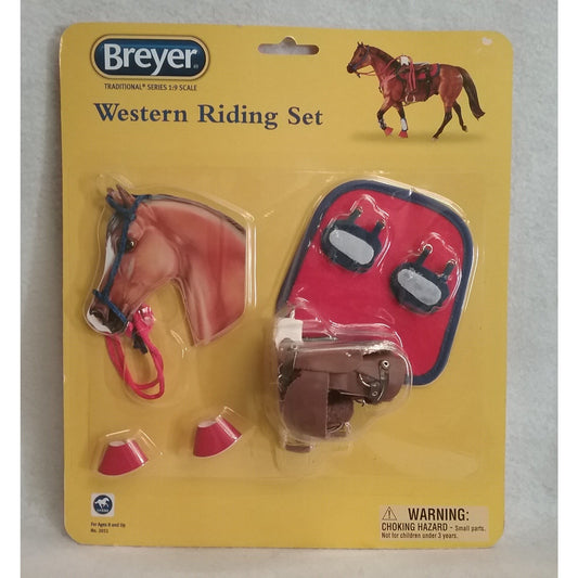 1/9 Scale Breyer 2051 Western Riding Set