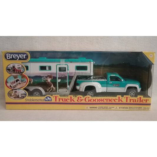 1/24 Scale Breyer No.5356 Truck & Gooseneck Trailer