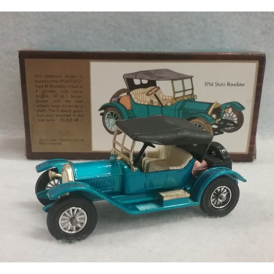 1/48 Scale 1973 Lesney Matchbox Models Of Yesteryear No.Y-8 1914 Stutz Roadster