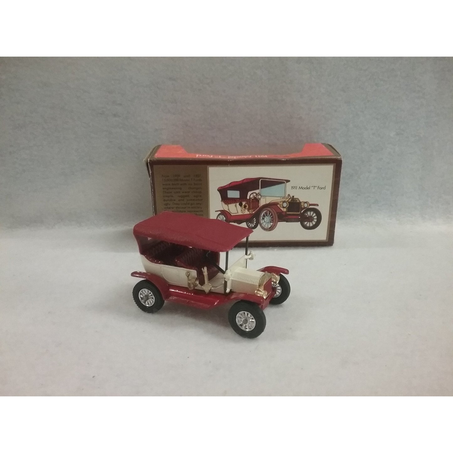 1/42 Scale 1973 Lesney Matchbox Models Of Yesteryear No.Y-1  1911 Model "T" Ford