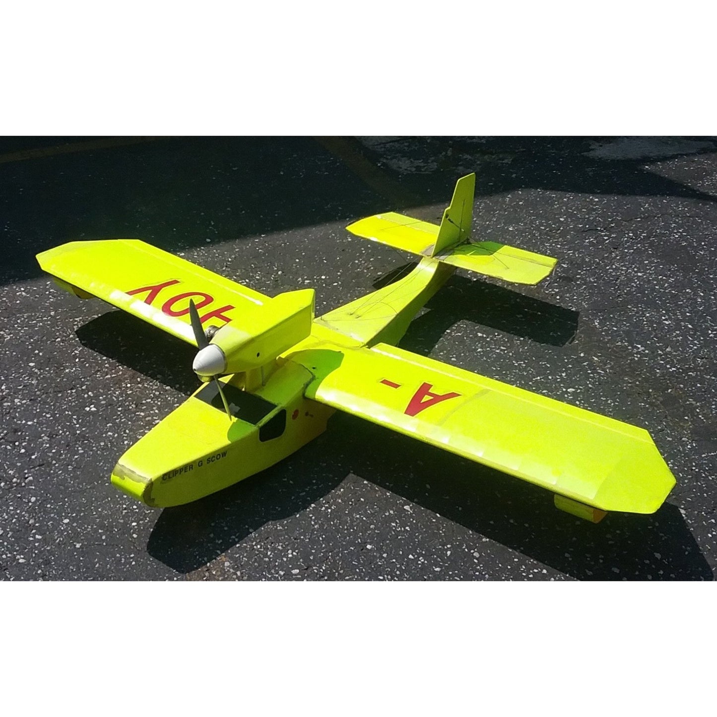 50% OFF SALE !!!-Clipper G Scow RC Plane