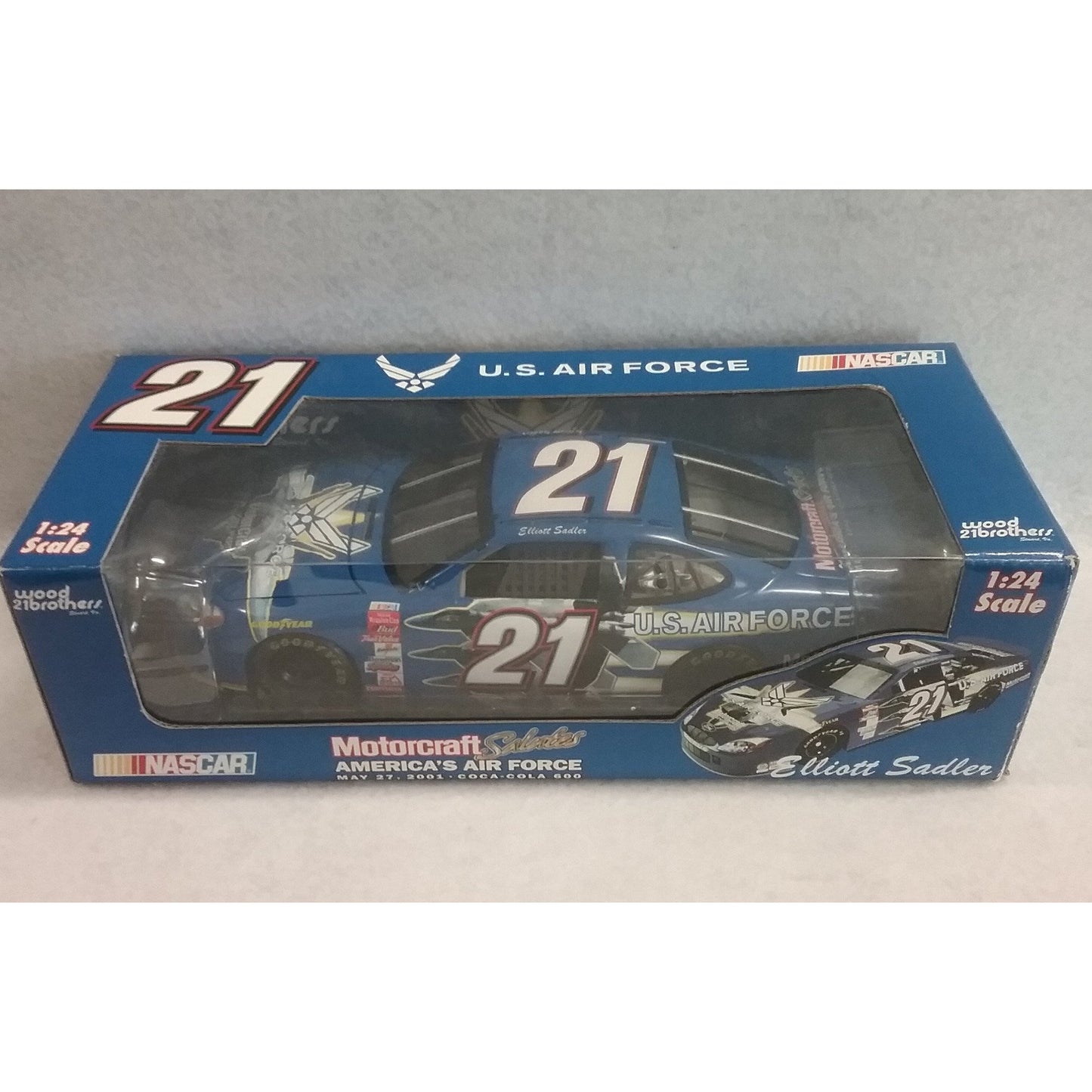 1/24 Scale Nascar Elliot Sadler No.21 America's Air Force Replica