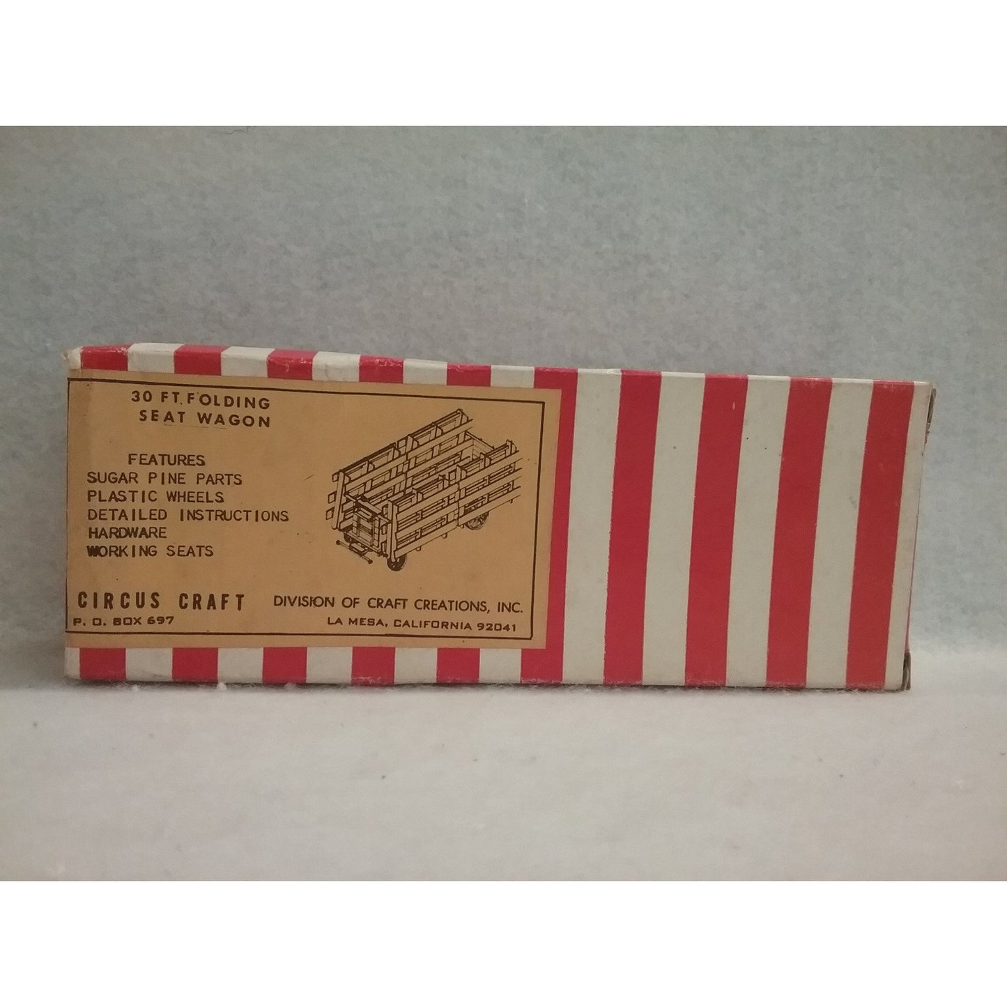 Craft Creations 30 ft Circus Seating Wagon
