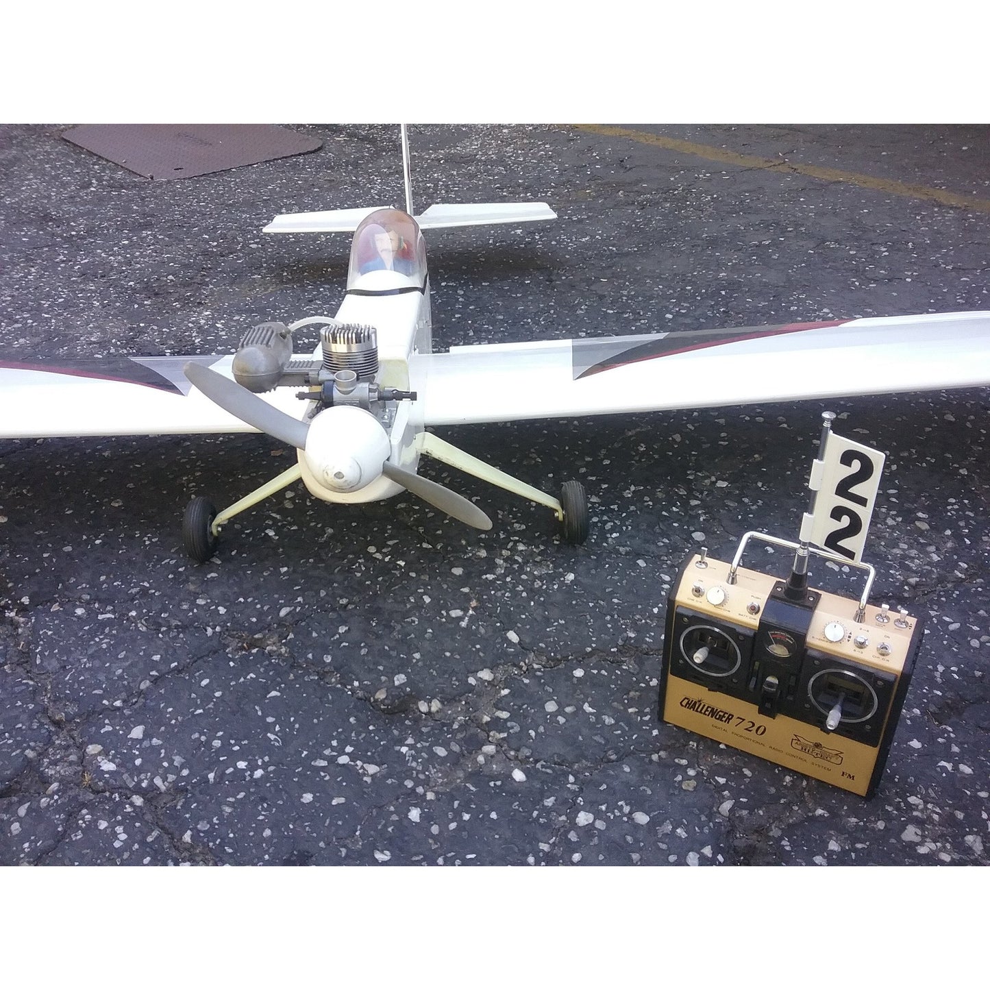 Sport Plane with 4-stroke .60 motor