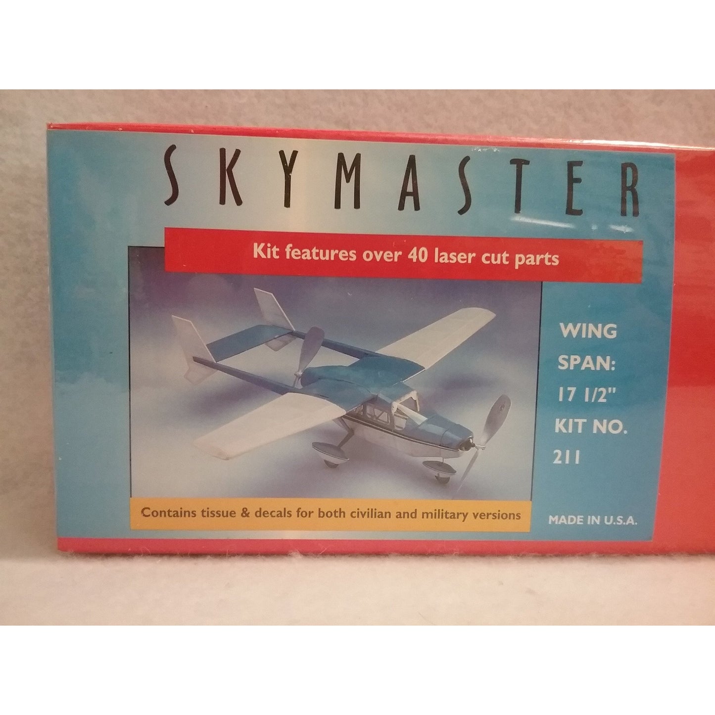 Dumas Aircraft Kit No.211  Skymaster  Flying Model