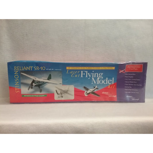 Dumas Aircraft Kit No.301  Stinson Reliant SR-10  Flying Model