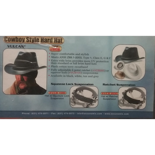 Vulcan No.VCB 200 Cowboy Hardhat