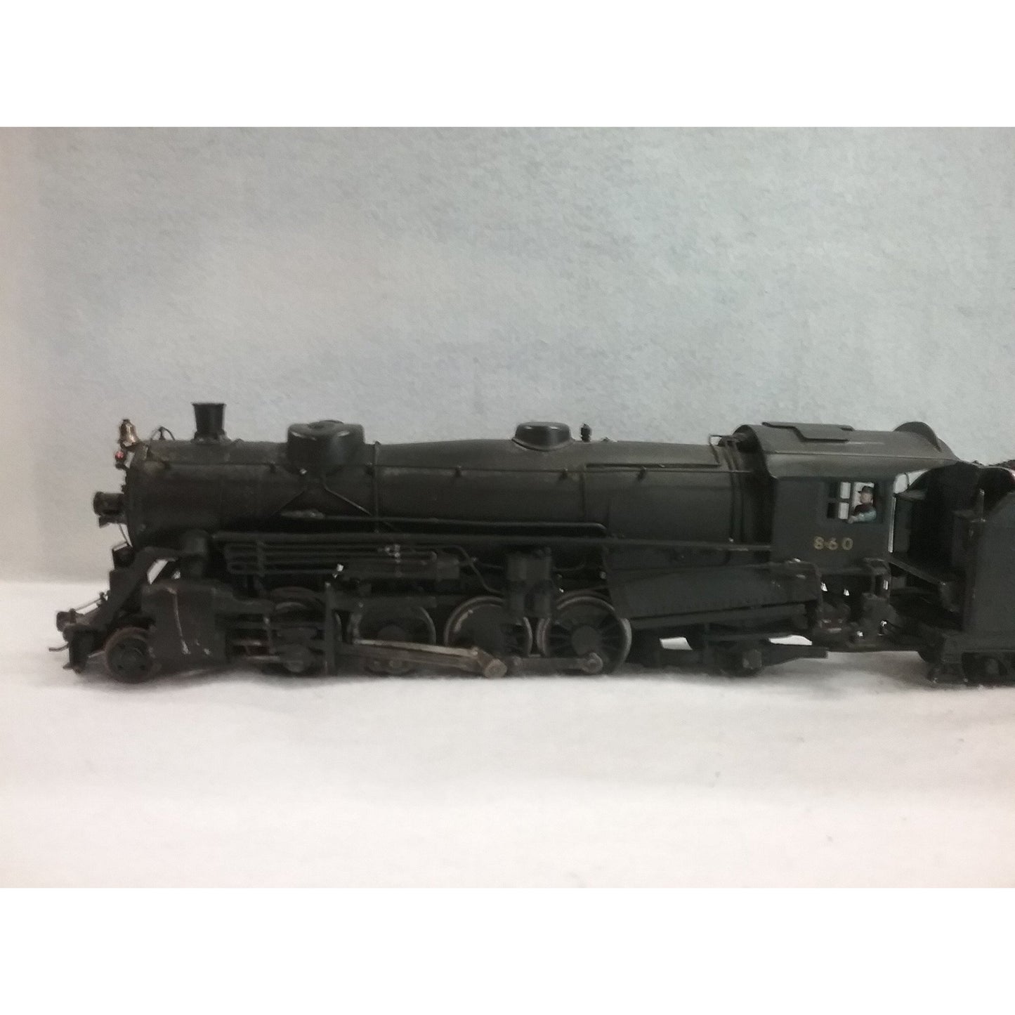 Pierce- Hines Early Brass O Scale 2-Rail Jersey Central Lines 2-8-2 Mikado
