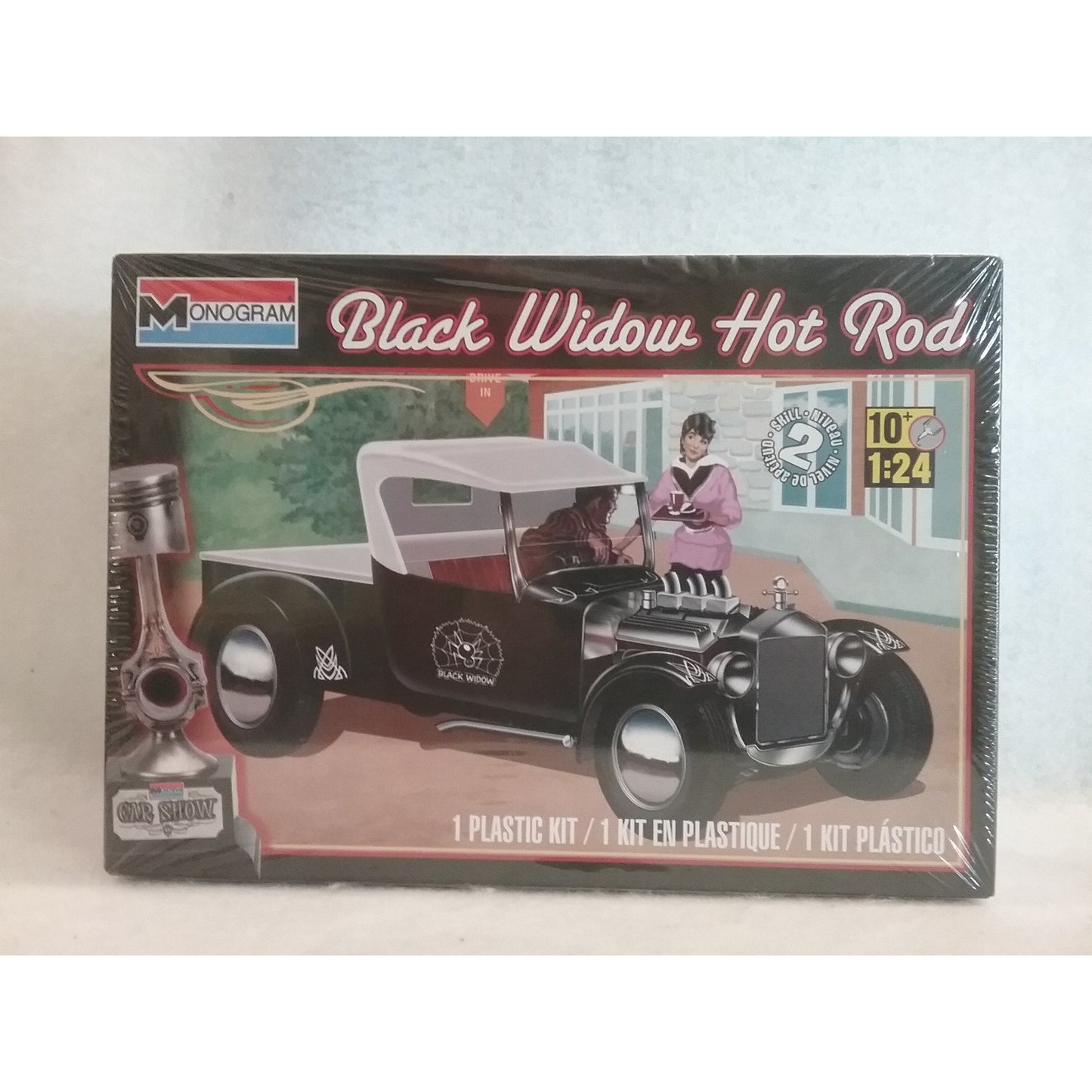 1/24 Scale Monogram No.85-4324 Black Widow Hot Rod