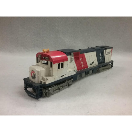 CLEARANCE HO Scale Tyco Spirit Of "76" Diesel Locomotive No.1776