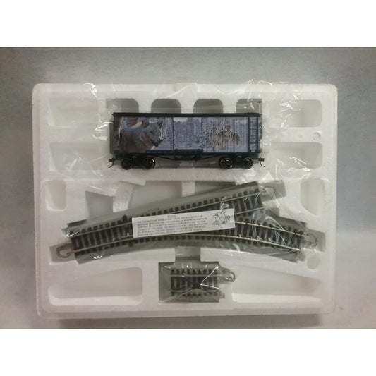 On30 Hawthorne Village "Moonlight Express" Wolf Train ADD-ON Boxcar-b & Switch w