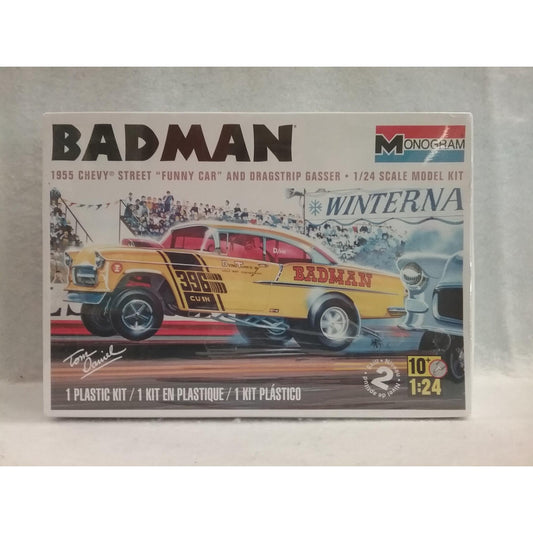 1/24 Scale Monogram No.85-4904  'Badman' 1955 Chevy Funny Car