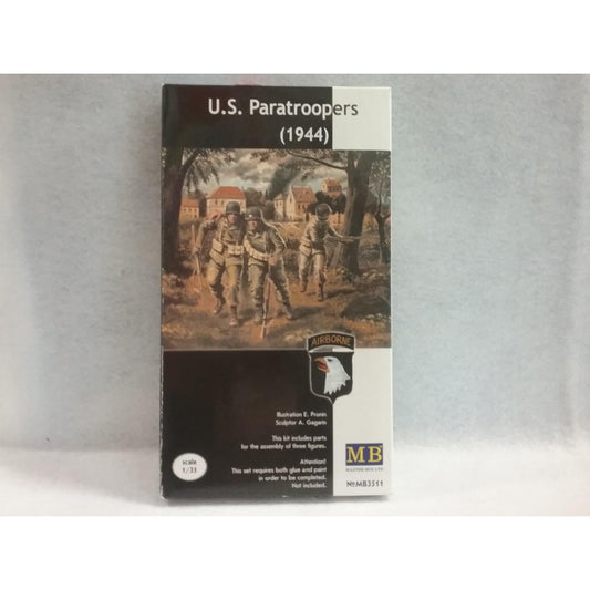 1/35 Scale Master Box No. MB3511  U.S. Paratroopers 1944