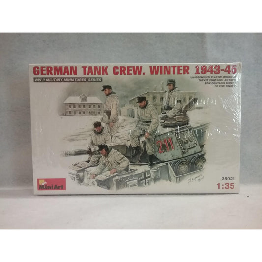 1/35 Scale MiniArt No.35021 German Tank Crew Winter 1943-45