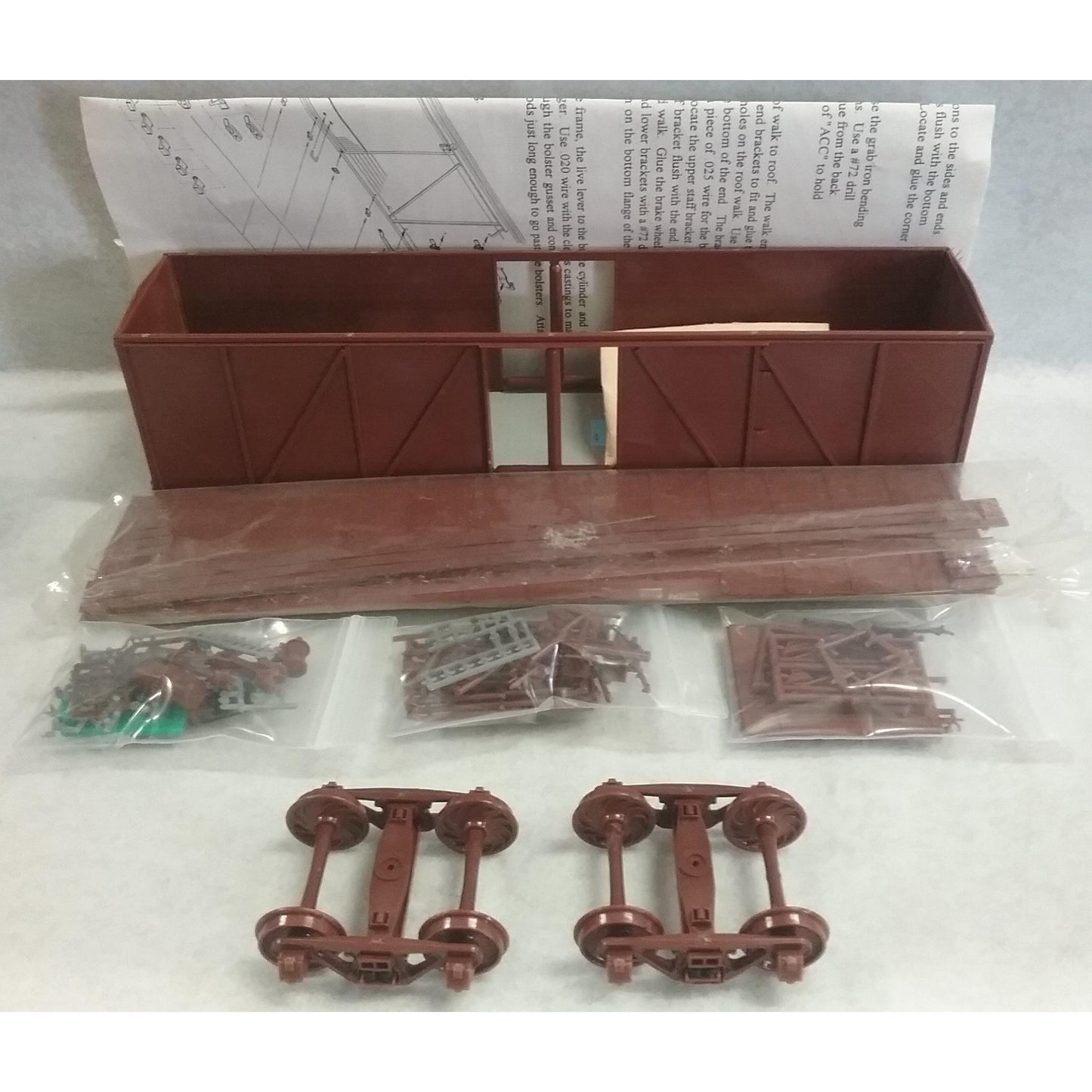 O Scale San Juan Kit #119 2 rail D&RGW 40' Outside Braced Boxcar