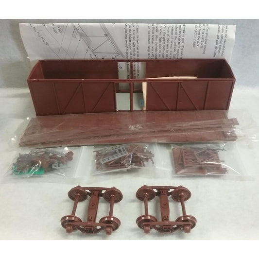 O Scale San Juan Kit #119 2 rail D&RGW 40' Outside Braced Boxcar