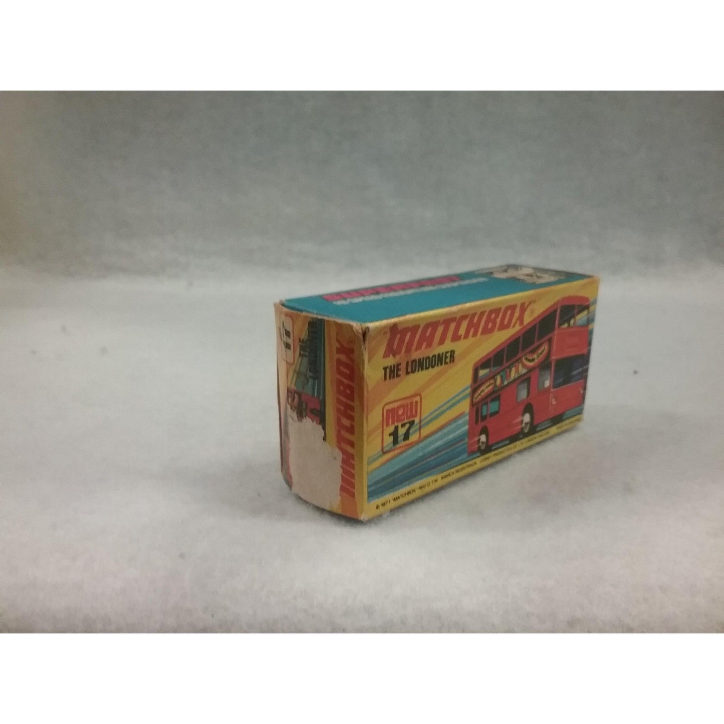 1971 Lesney Matchbox #17 EMPTY BOX-NO CAR