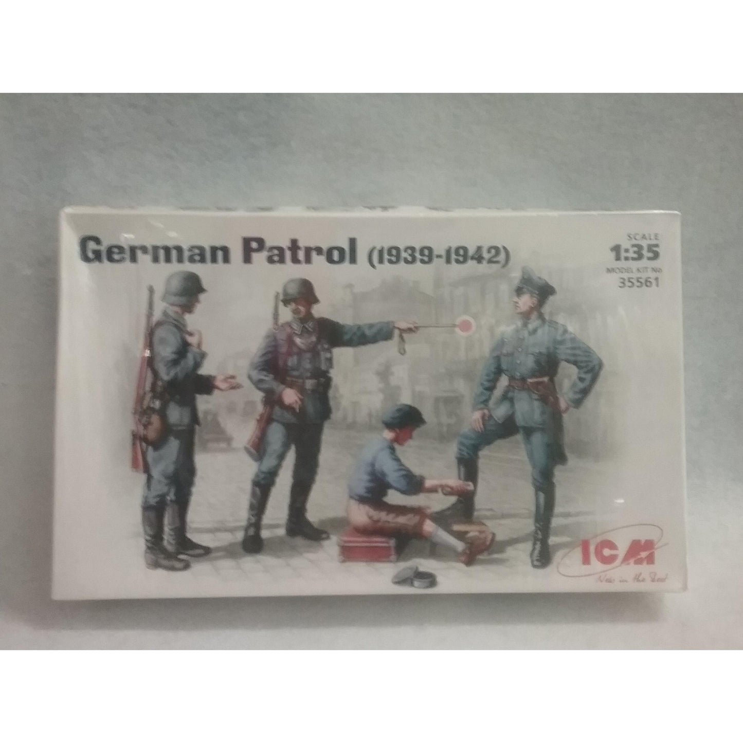 1/35 Scale ICM No.35561  German Patrol (1939-1942)