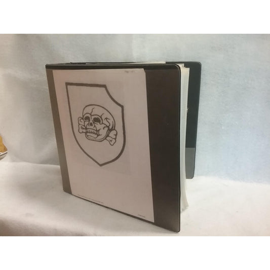 WWll German Military Homemade Reference Manual with pictures and specs