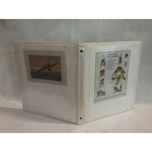 WWll German A4/V2 Homemade Reference Manual with pictures and specs