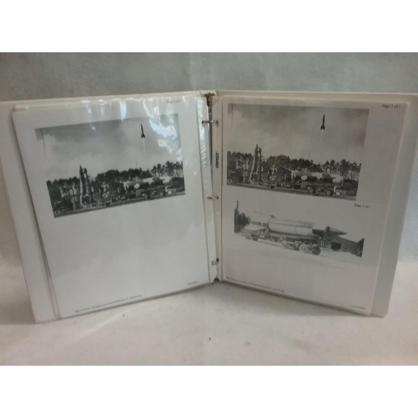 WWll German A4/V2 Homemade Reference Manual with pictures and specs
