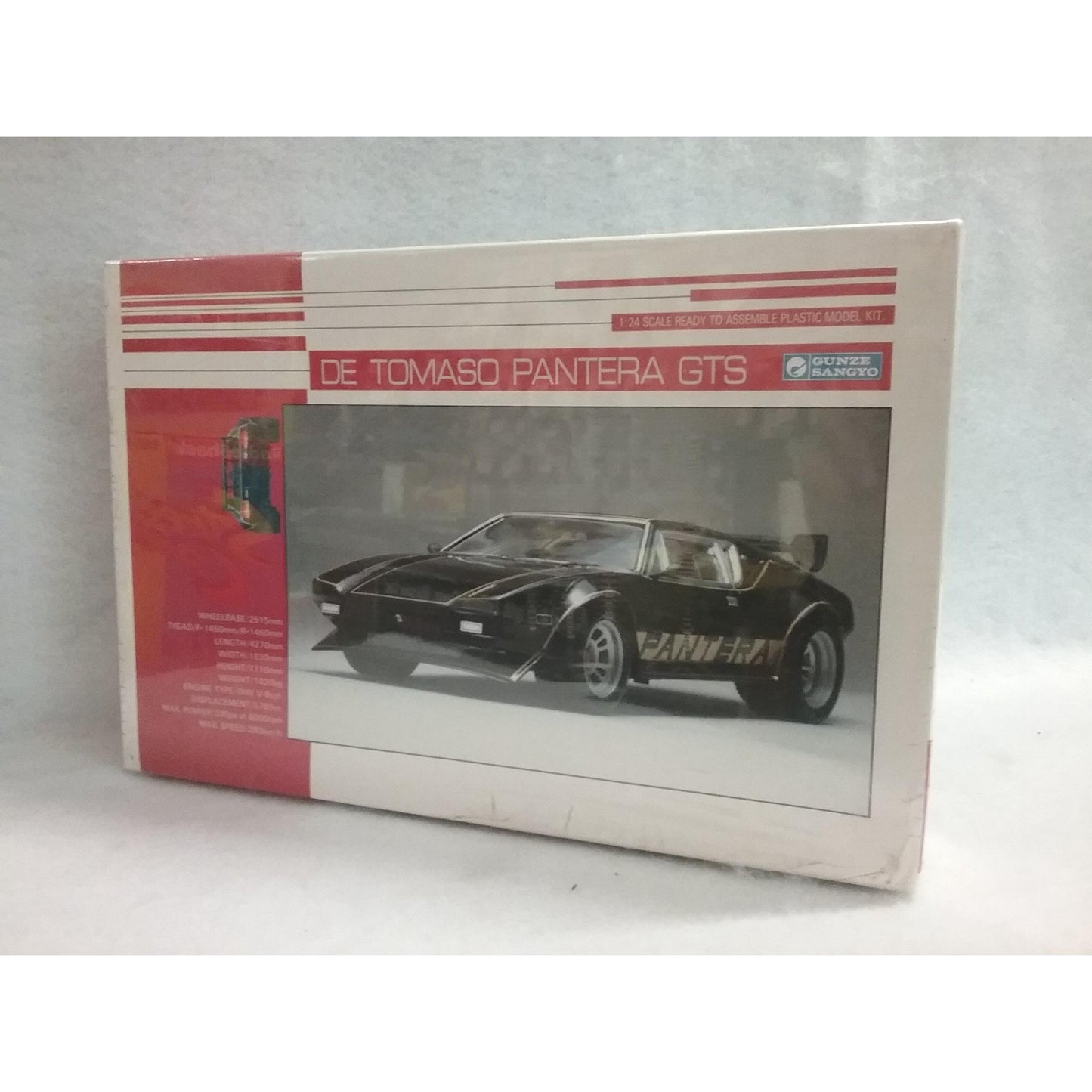 1/24 Scale  Gunze Sangyo No.G-133  De Tomaso Pantera GTS