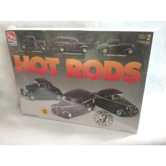 1/25 Scale AMT ERTL No.8457 3 in 1 Set '34 Ford Coupe '40 Ford Sedan Deliver