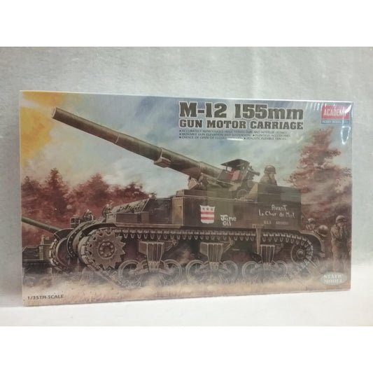 1/35 Scale  Academy No.1394  M-12 155mm Gun Motor Carriage