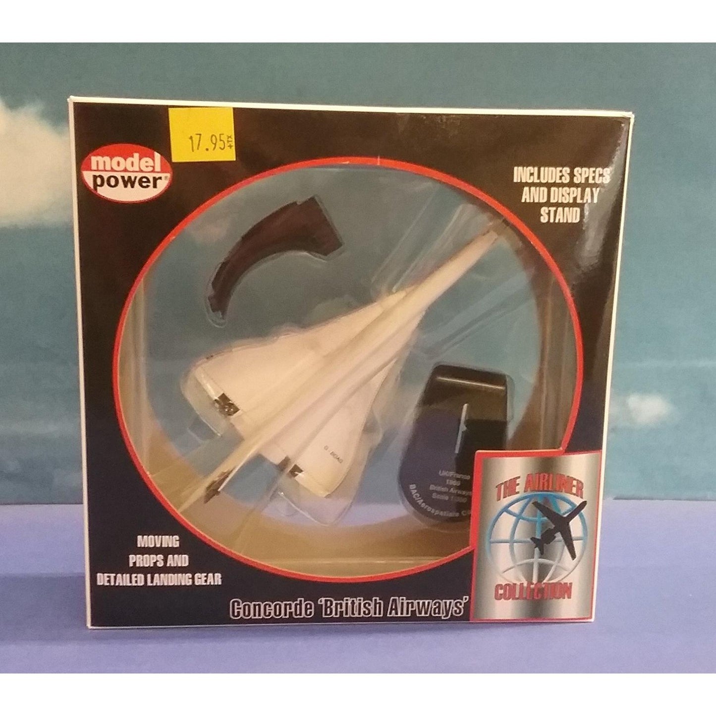 1/350 Scale Model Power No.5800  Die Cast  Concorde "British Airways"