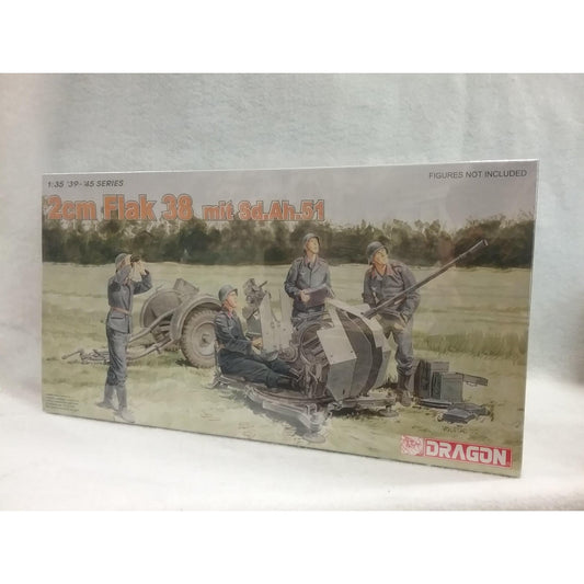 1/35 Scale Dragon No.6288 2cm Flak 38 mit Sd.Ah.51