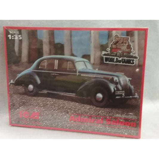 1/35 Scale ICM No.35472 Admiral Saloon WW2 German Staff Car