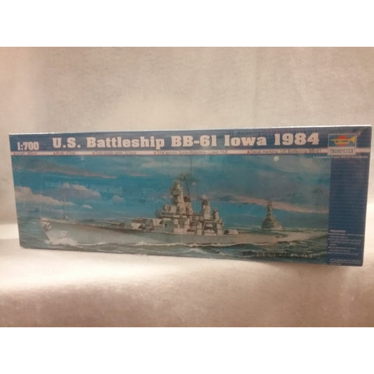 1/700 Scale Trumpeter No.05701 U.S. Battleship BB-61 Iowa 1984