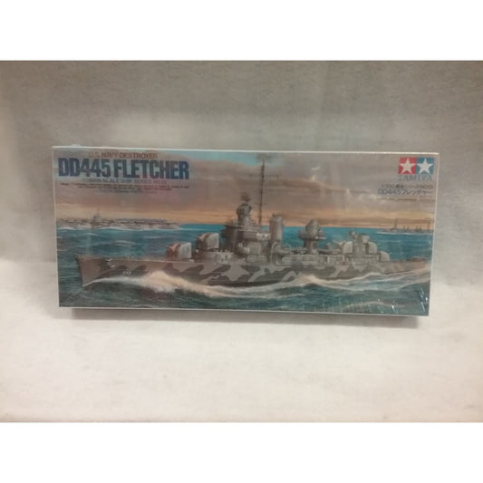 1/350 Scale Tamiya No.78012 U.S. Navy Destroyer DD445 Fletcher