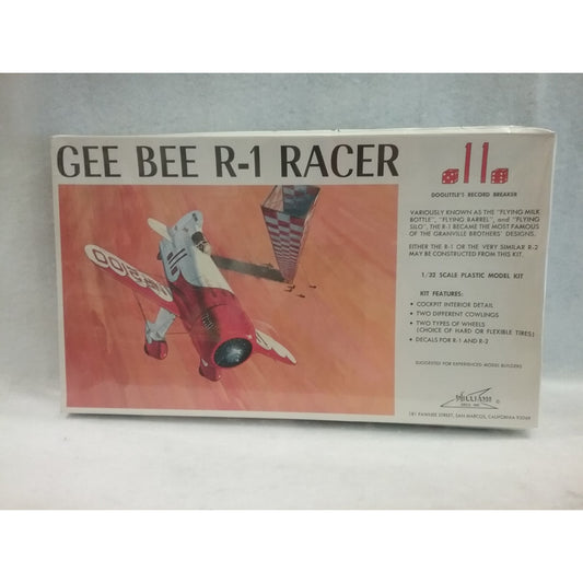 1/32 Scale Williams Bros. Inc. No.32-711 Gee Bee R-1 Racer