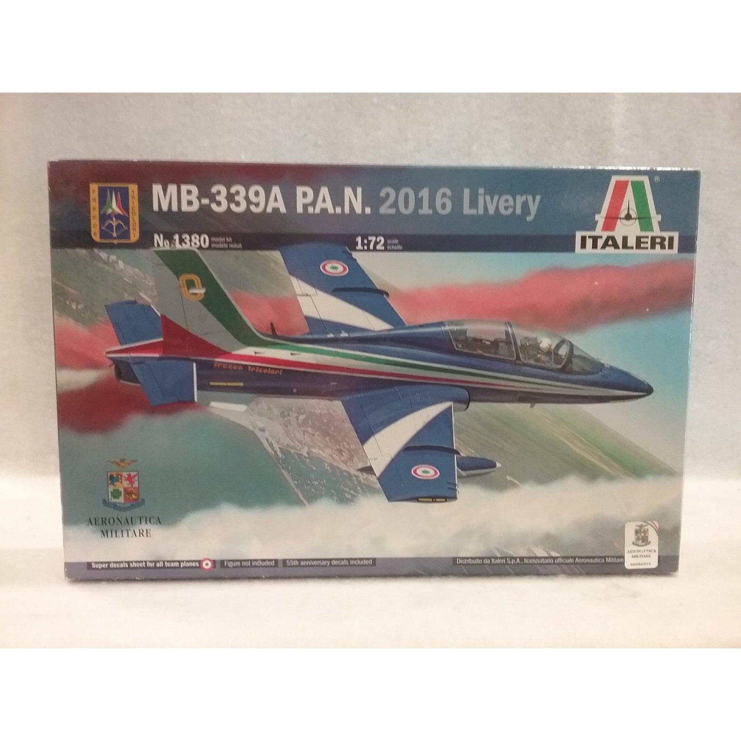 1/72 Scale Italeri No.1380  MB-339A P.A.N. 2016 Livery