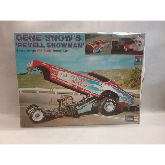 1/16 Scale Revell No.H-1481  Gene Snow "Revell Snowman" Funny Car