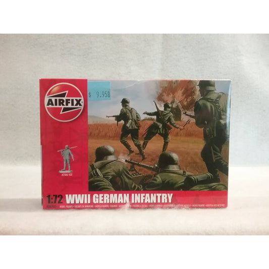 1/72 Scale Airfix No.A00705 WWII German Infantry