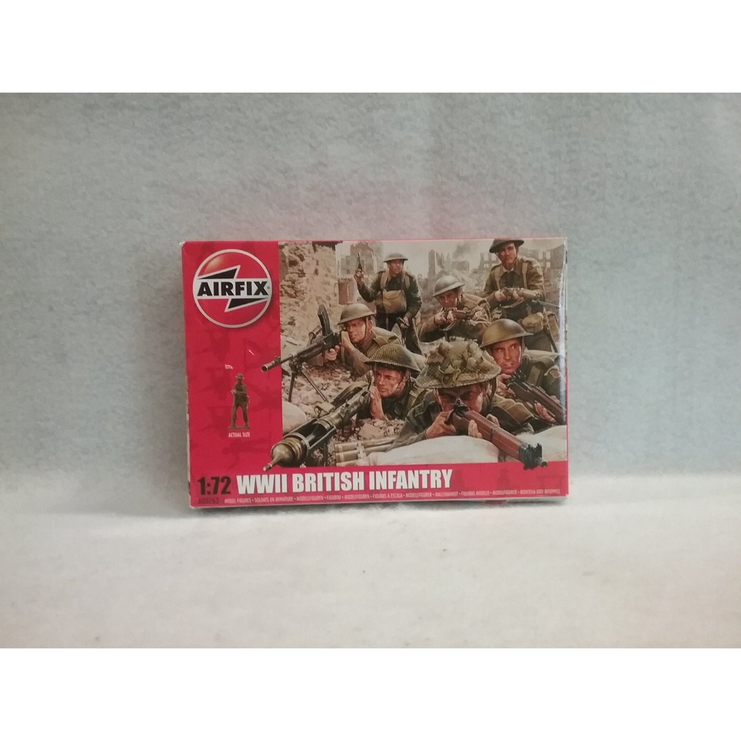 1/72 Scale Airfix No.A00763  WWII British Infantry