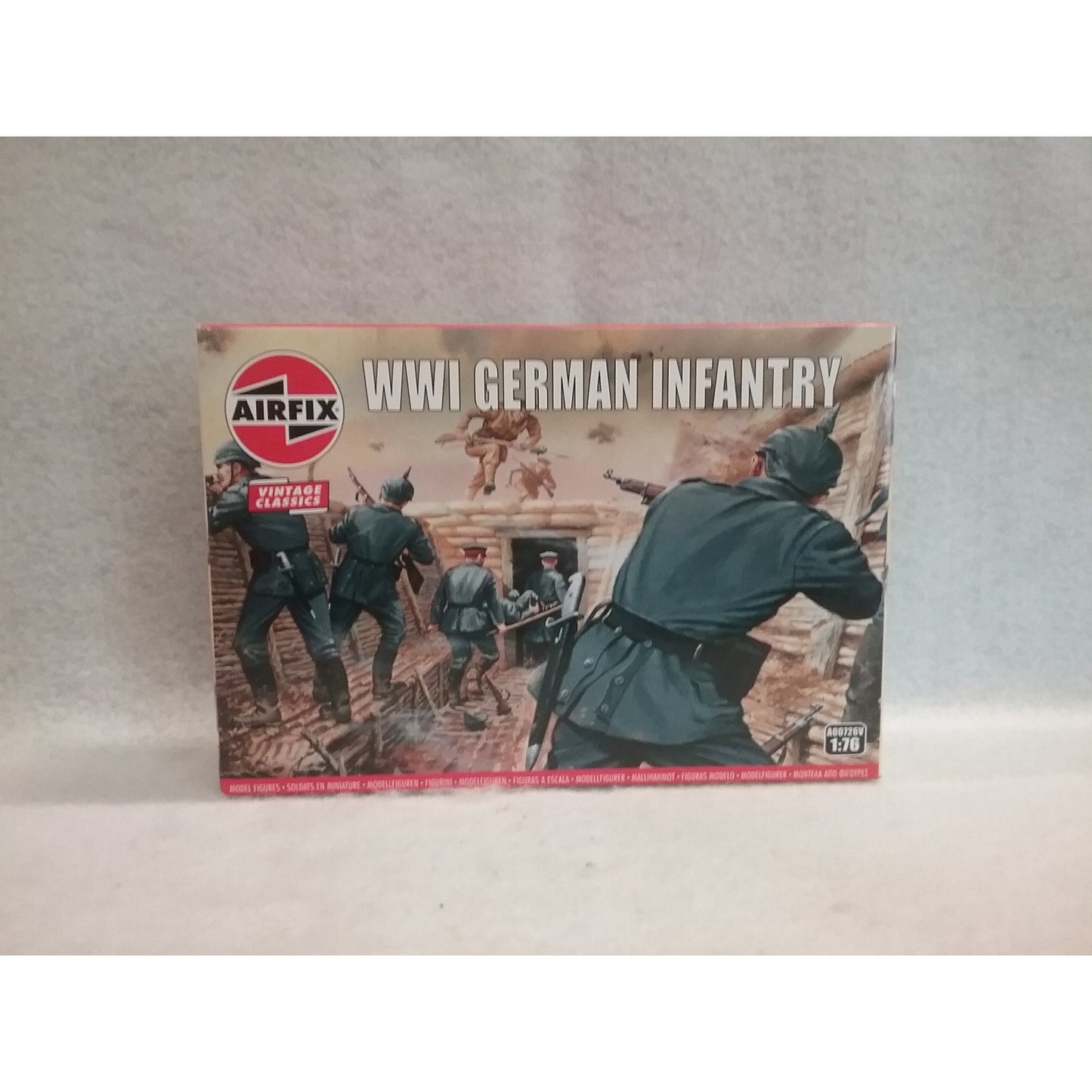 1/76 Scale Airfix No.A00726V  WWI German Infantry