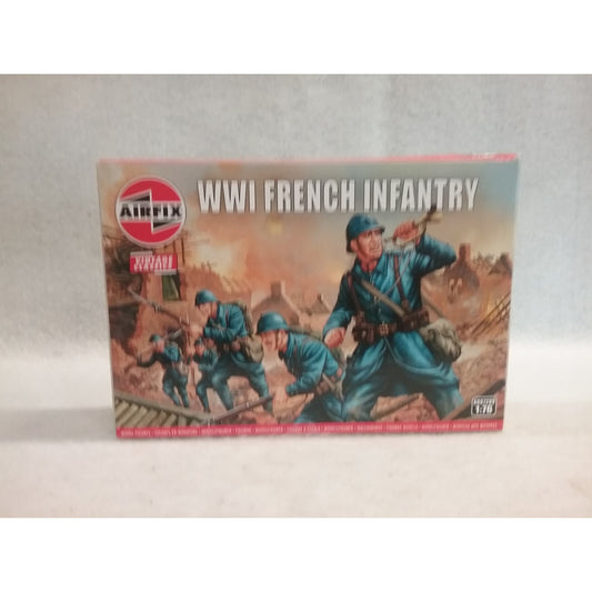 1/76 Scale Airfix No.A00728V WWI French Infantry