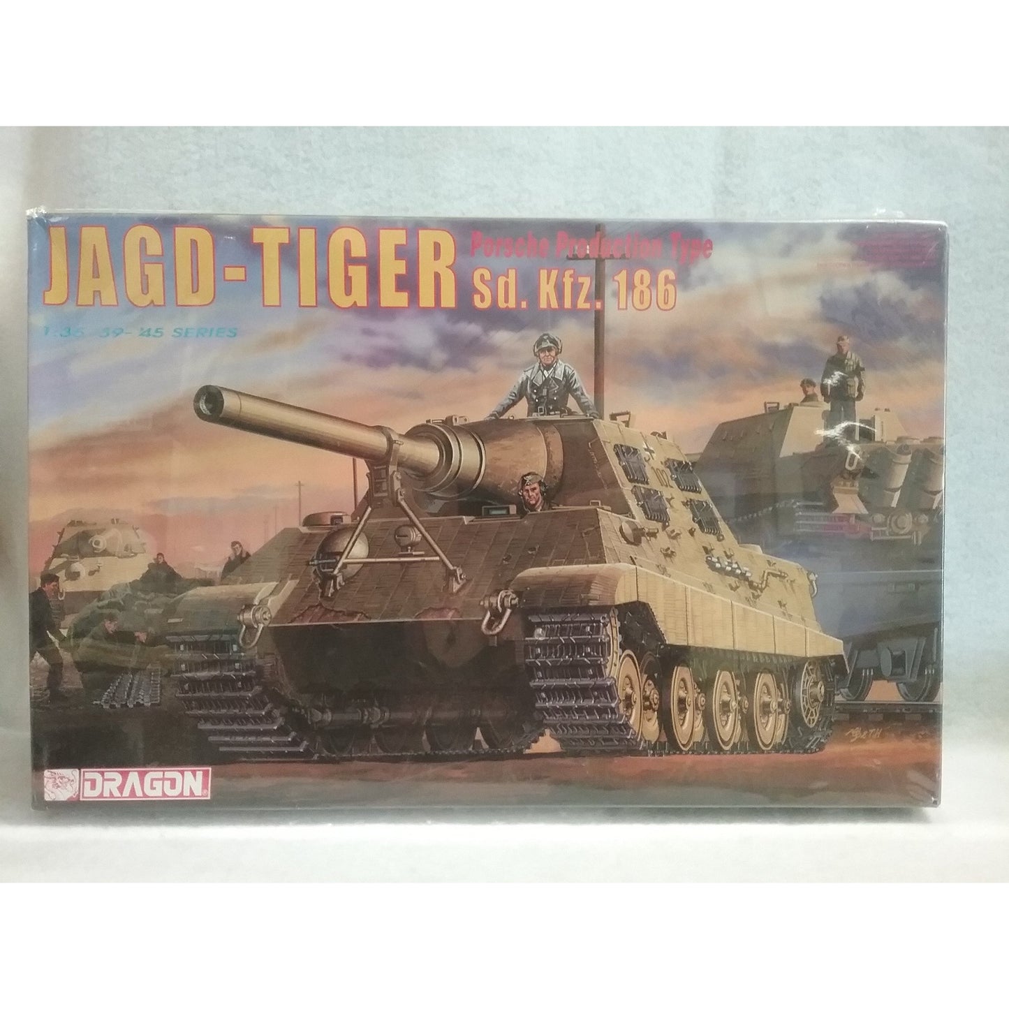 1/35 Scale Dragon No.6051 Jagd-Tiger Sd.Kfz.186 Porsche Production Type