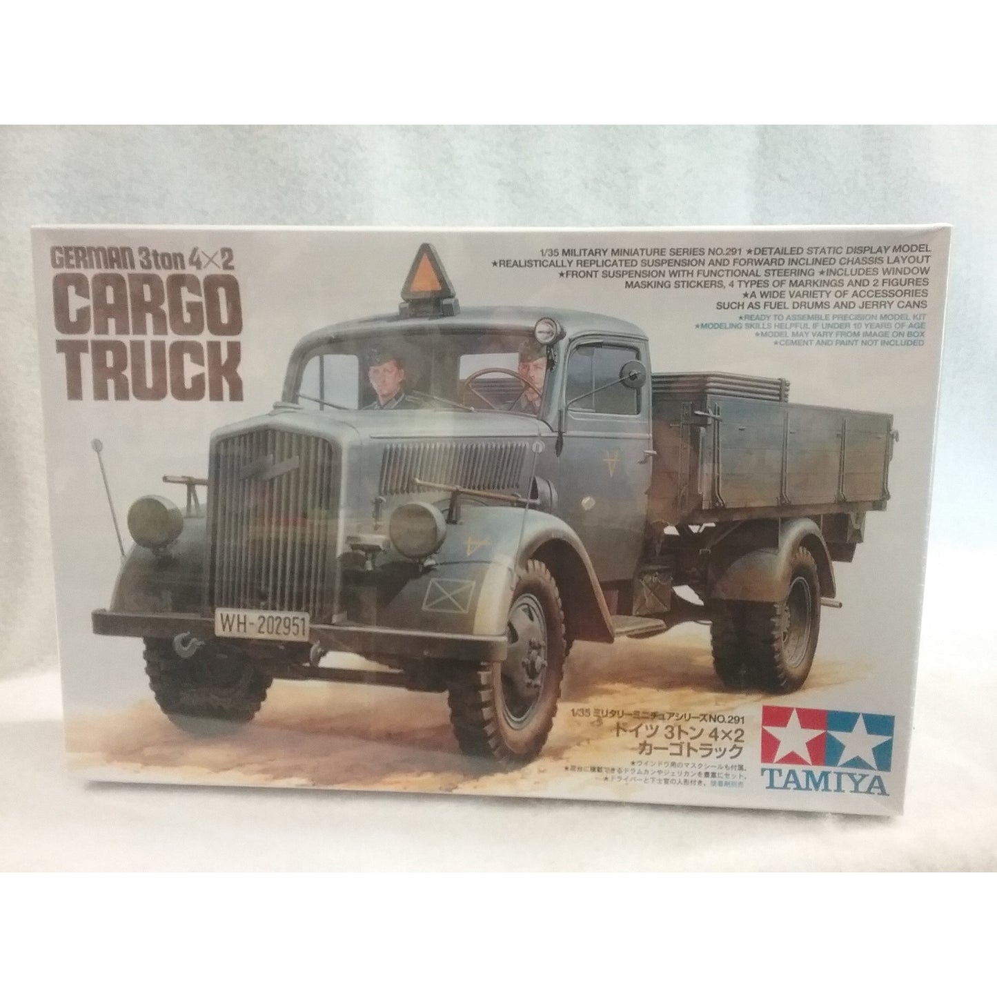 1/35 Scale Tamiya No.35291 German 3 Ton 4X2 Cargo Truck