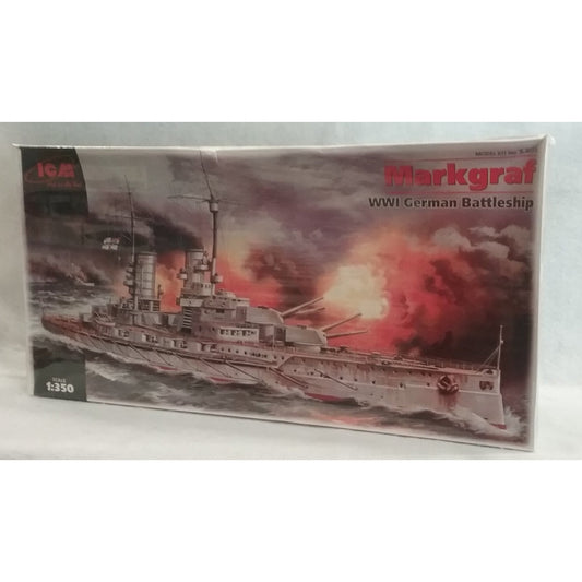 1/350 Scale ICM No. S.005 Markgraf WWI German Battleship