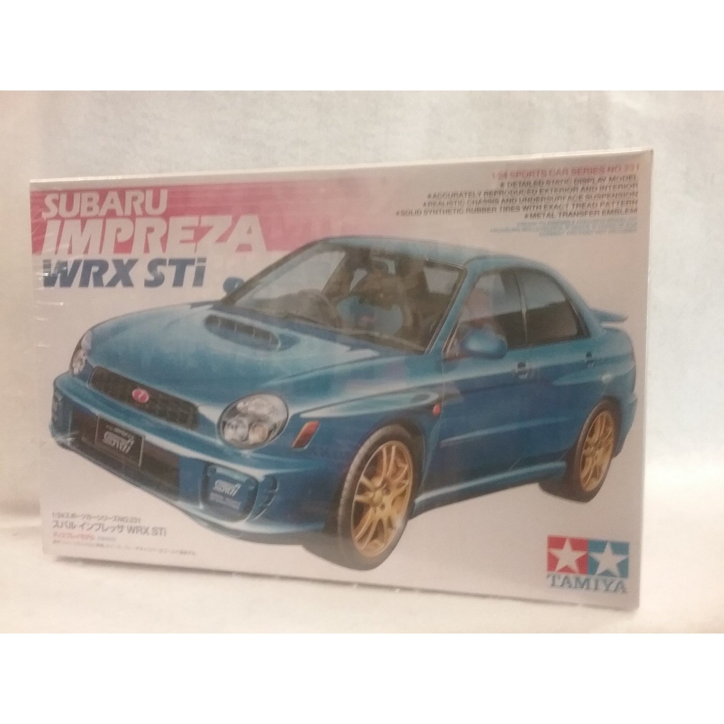 1/24 Scale Tamiya No.24231 Subaru Impreza WRX STi