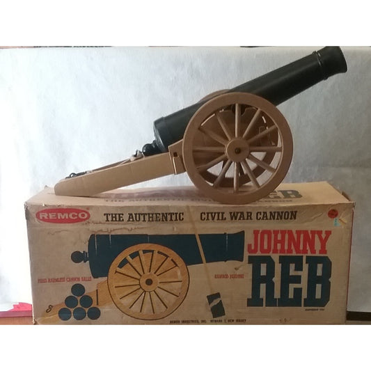 Remco Authentic Civil War Cannon Johnny Reb