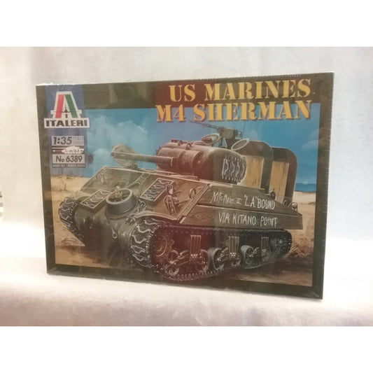 1/35 Scale Italeri No.6389 US Marines M4 Sherman