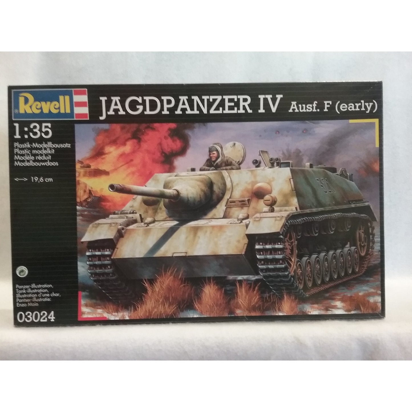 1/35 Scale Revell No.03024 Jagdpanzer IV Ausf.F (Early)